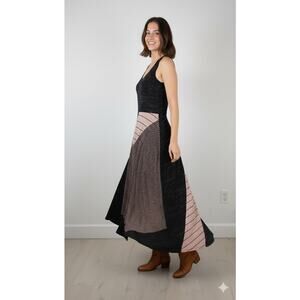 Spence Tank Maxi Dress Bust 34 "W 28" Length 54" hi/lo hem Aysmetric twirl skirt